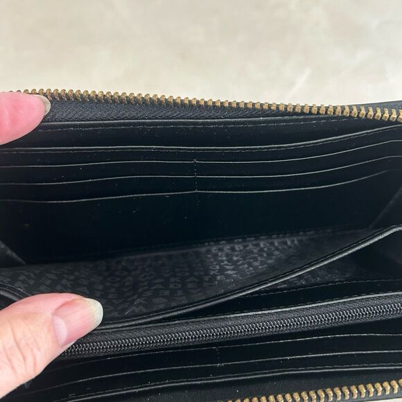 Kate Spade Wallet Women's Color Black New York Grove Street Neda Leather - Picture 7 of 12